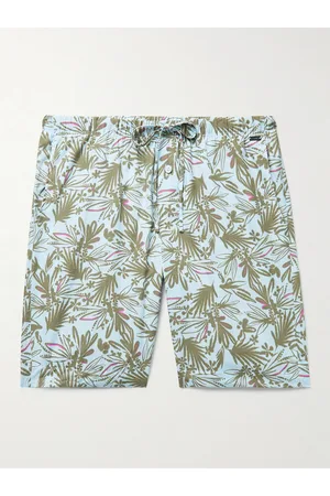 Hanro Night & Day Printed Linen and Cotton-Blend Pyjama Shorts