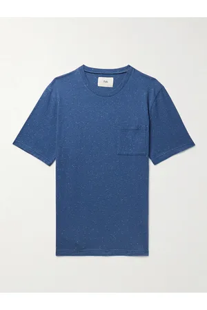 Folk Assembly Nep Organic Cotton-Blend Jersey T-Shirt
