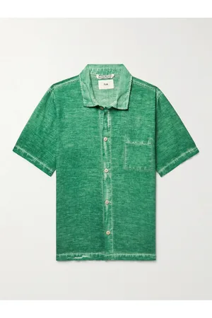 Folk Seoul Linen and Cotton-Blend Shirt