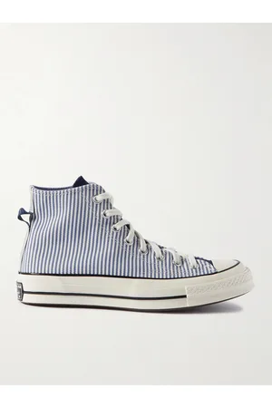 Converse Chuck 70 Striped Canvas High-Top Sneakers