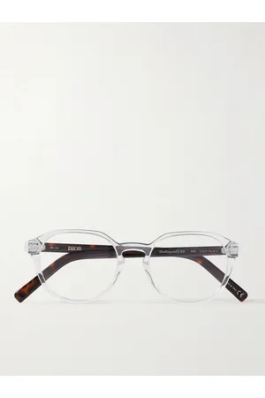 Dior Eyewear DiorEssentialO R21 Round-Frame Acetate Optical Glasses