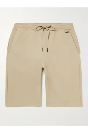 Hanro Men Shorts - Straight-Leg Stretch-Cotton Jersey Drawstring Shorts