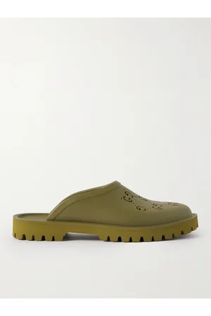 Gucci Logo-Perforated Rubber Clogs