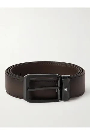 Montblanc Men Belts - 3.5cm Leather Belt