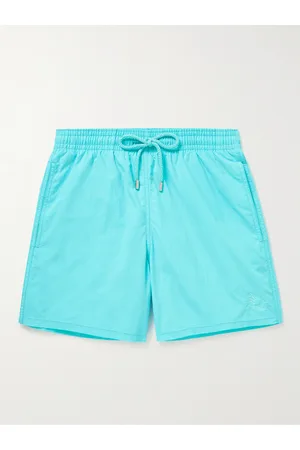 Vilebrequin Men Swim Shorts - Moorea Mid-Length Printed Recycled Swim Shorts
