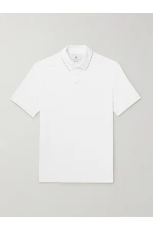 Brunello Cucinelli Cotton-Piqué Polo Shirt