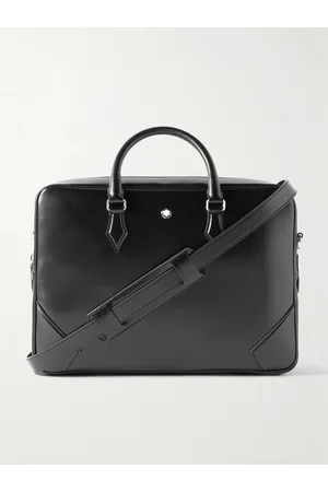 Montblanc Men Briefcases - Meisterstück Full-Grain Leather Briefcase