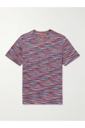 Missoni Men T-shirts - Space-Dyed Cotton-Jersey T-Shirt