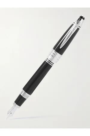 Montblanc John F. Kennedy Resin and Platinum-Plated Fountain Pen