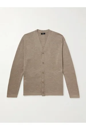 THEORY Men Cardigans - Cannes Linen-Blend Cardigan