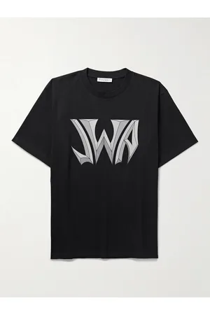 J.W.Anderson Men T-shirts - Logo-Print Cotton-Jersey T-Shirt