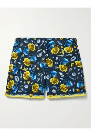 Orlebar Brown Bulldog Ocean Slim-Fit Short-Length Printed Swim Shorts
