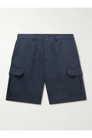 Loro Piana Straight-Leg Cotton and Linen-Blend Cargo Shorts