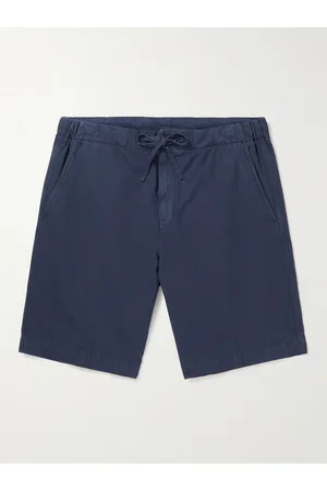 Loro Piana Straight-Leg Cotton and Linen-Blend Drawstring Bermuda Shorts