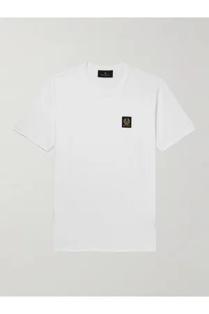 Belstaff Logo-Appliquéd Cotton-Jersey T-Shirt