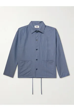 YMC Linen and Wool-Blend Overshirt