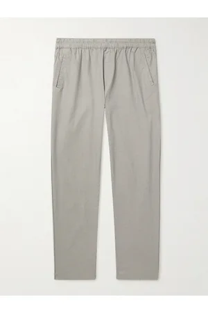 Folk Slim-Fit Tapered Linen-Blend Trousers