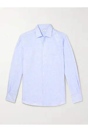 Loro Piana André Striped Linen Shirt
