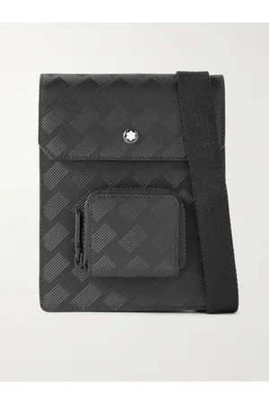Montblanc Men Bags - Extreme 3.0 Mini Envelope Textured-Leather Messenger Bag