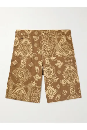 Carhartt Straight-Leg Printed Cotton-Rispstop Shorts