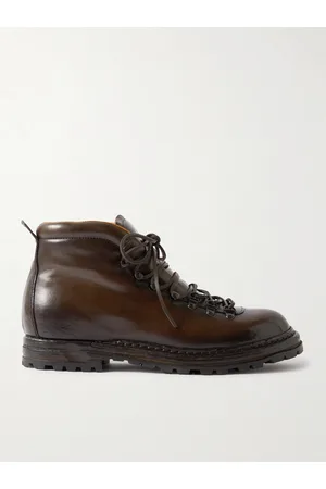 Officine Creative Men Boots - Artik Burnished-Leather Boots