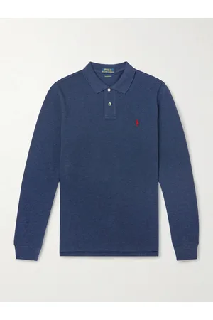 Polo Ralph Lauren Slim-Fit Logo-Embroidered Cotton-Piqué Polo Shirt