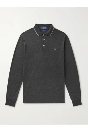Ralph Lauren Men Polo Shirts - Logo-Embroidered Cotton-Jersey Polo Shirt