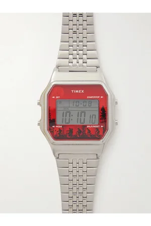 Timex Men Watches - Stranger Things T80 34mm Stainless Steel Watch