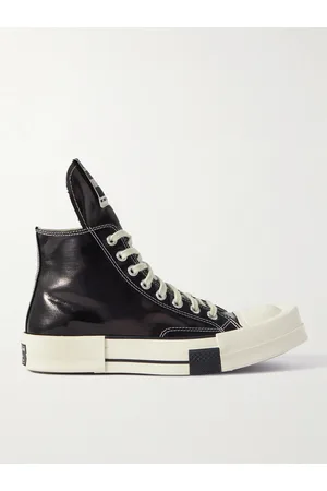 Rick Owens Converse TURBODRK Chuck 70 Coated-Canvas High-Top Sneakers