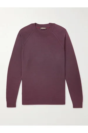 Loro Piana Cashmere, Virgin Wool and Silk-Blend Sweater