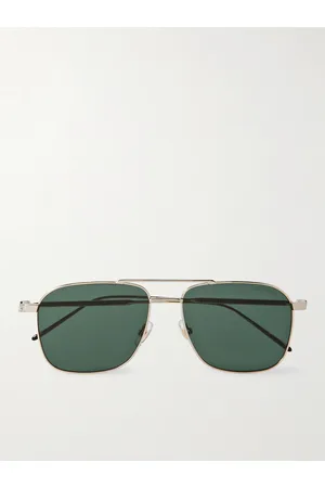 Montblanc Aviator-Style -Tone Sunglasses