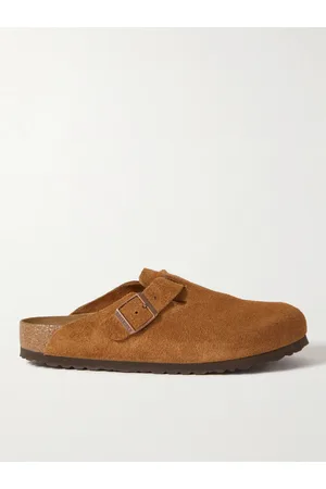 Birkenstock Boston Suede Sandals
