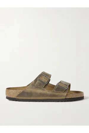 Birkenstock Men Sandals - Arizona Oiled-Leather Sandals