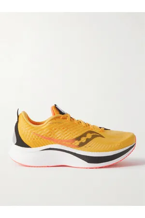 Saucony Men Sports Shoes - Endorphin Speed 2 Rubber-Trimmed Mesh Running Sneakers