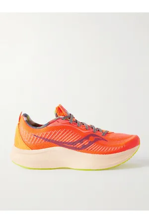 Saucony Endorphin Speed 2 Rubber-Trimmed Mesh Running Sneakers