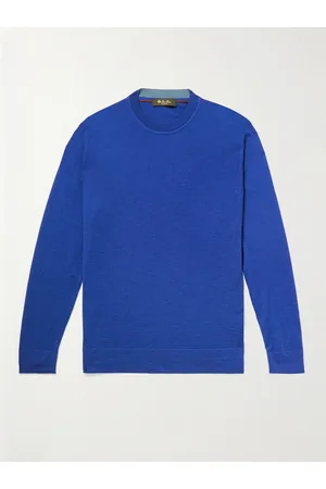 Loro Piana Silk, Wool and Cashmere-Blend Sweater