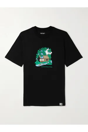 Carhartt Cabin Printed Organic Cotton-Jersey T-Shirt