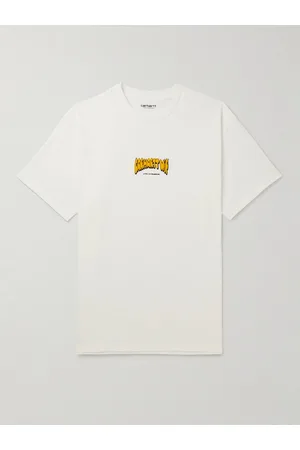 Carhartt Men T-shirts - Printed Organic Cotton-Jersey T-Shirt