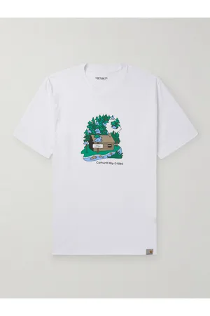 Carhartt Cabin Printed Organic Cotton-Jersey T-Shirt