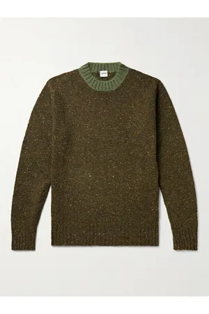 Aspesi Slim-Fit Donegal Wool Sweater