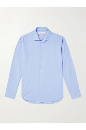 Orlebar Brown Men Casual - Giles Cutaway-Collar Cotton Shirt