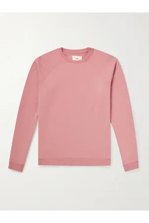 Folk Men Sweatshirts - Rivet Garment-Dyed Cotton-Jersey Sweatshirt