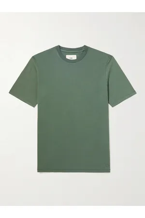 Folk Panelled Cotton-Jersey T-Shirt