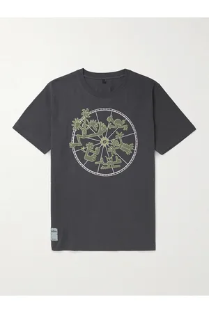 McQ Logo-Print Cotton-Jersey T-Shirt