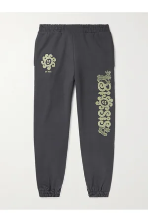 McQ Tapered Printed Cotton-Jersey Sweatpants