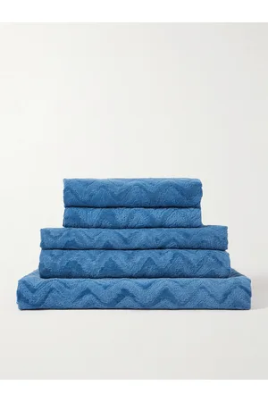 Missoni Rex Set of Five Cotton-Terry Jacquard Bath Towels