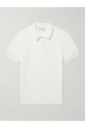 Orlebar Brown Men Polo Shirts - Lorenzo Cotton-Terry Polo Shirt