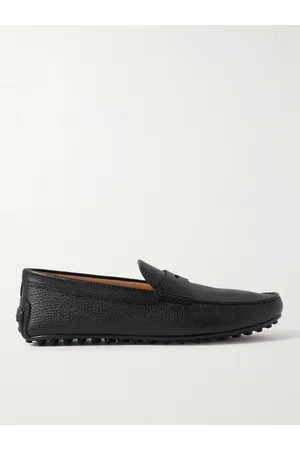 Tod's Men Loafers - City Gommino Cross-Grain Leather Penny Loafers