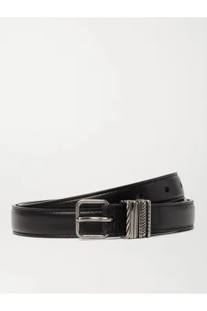 Saint Laurent 2cm Leather Belt