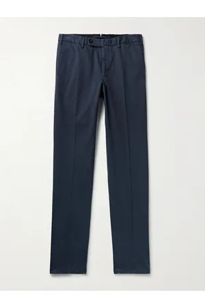 Incotex Venezia 1951 Straight-Leg Cotton-Blend Twill Trousers